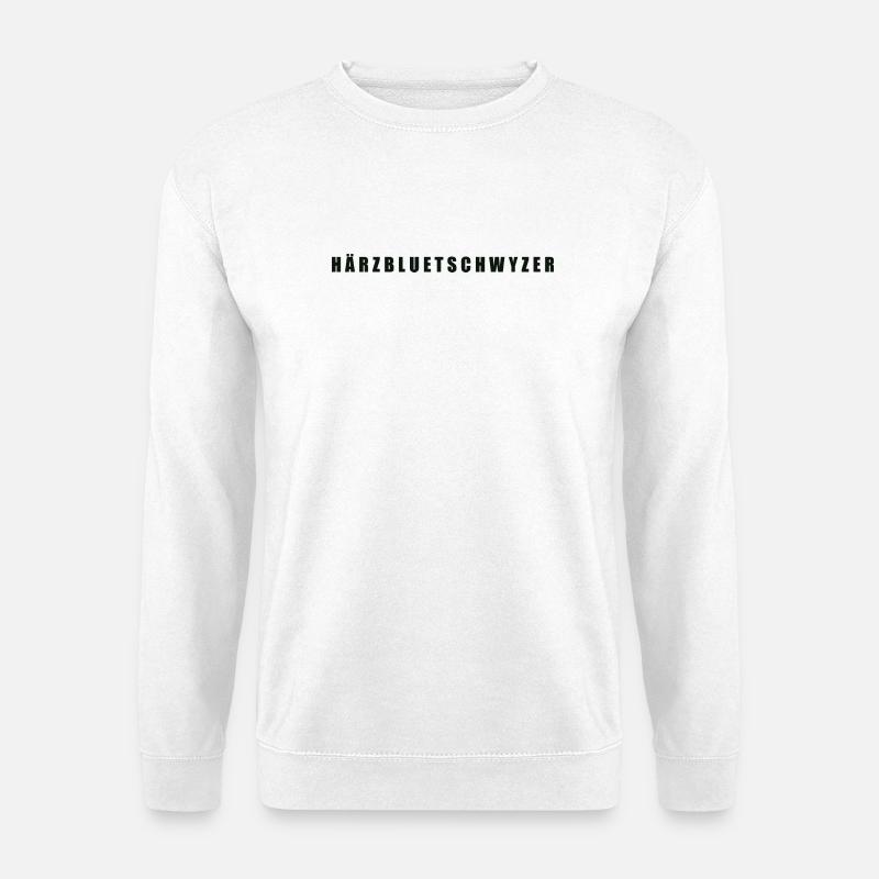 Härzbluetschwyzer Kanton Schwyz - Unisex Pullover - Weiß
