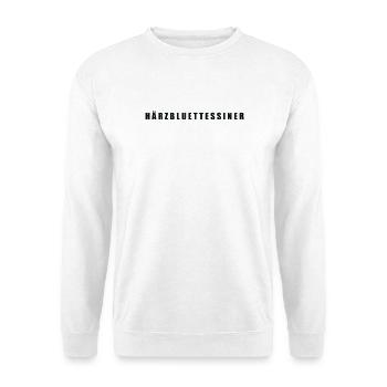 Härzbluettessiner Canton Ticino Ticino - Unisex Sweatshirt - white - Front