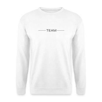 Team Line - Unisex Sweatshirt - white - Front
