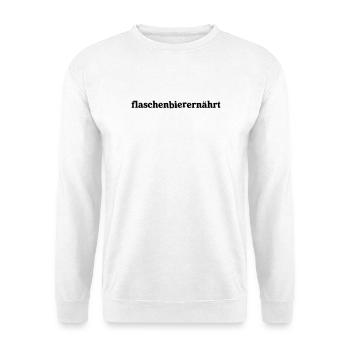 bottled beer - Unisex Sweatshirt - white - Front