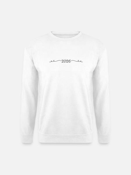 2026 Ornament - Unisex Sweatshirt - white