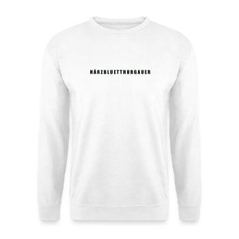 Härzbluetthurgauer Kanton Thurgau - Unisex Pullover - Weiß - Vorne
