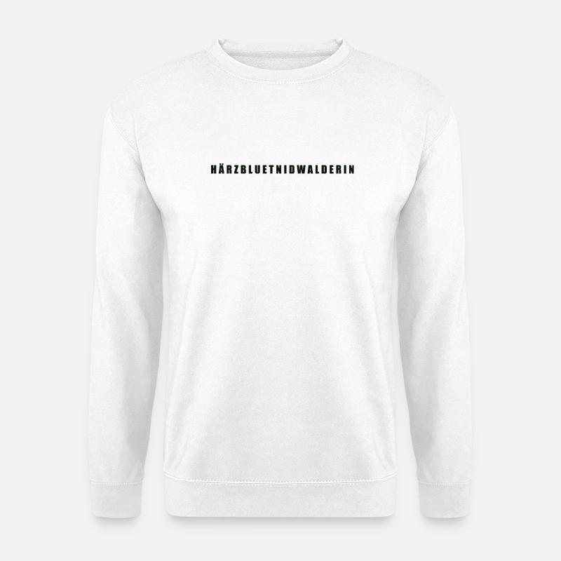 Härzbluetnidwalderin Kanton Nidwalden - Unisex Pullover - Weiß