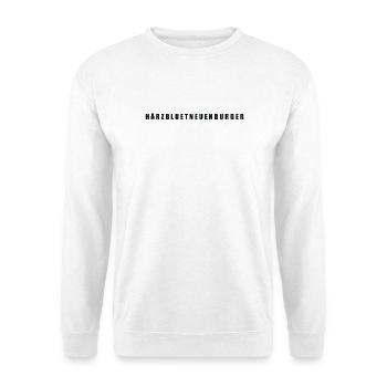 Härzbluetneuenburger Kanton Neuenburg - Unisex Pullover - Weiß - Vorne