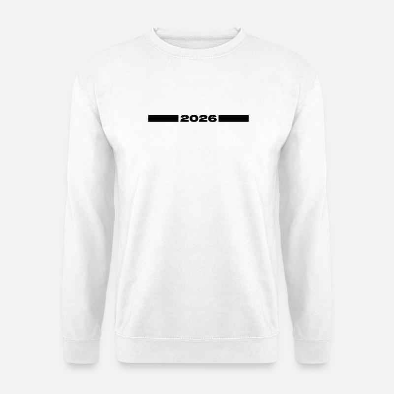 2026 Linie - Unisex Pullover - Weiß