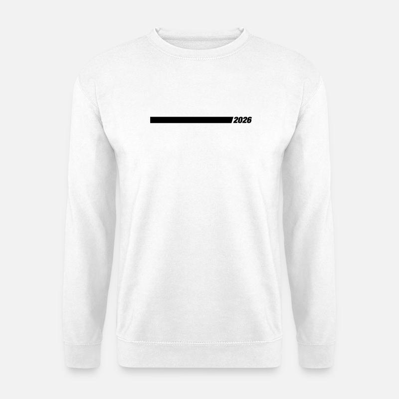 2026 year element - Unisex Sweatshirt - white