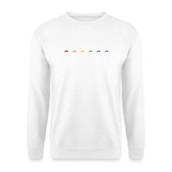 🌈❤️Rainbow rainbow🏳️ 🌈 - Unisex Sweatshirt - white - Front