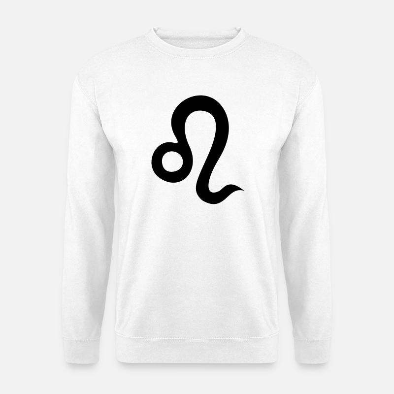 Sternzeichen Löwe - Unisex Pullover - Weiß