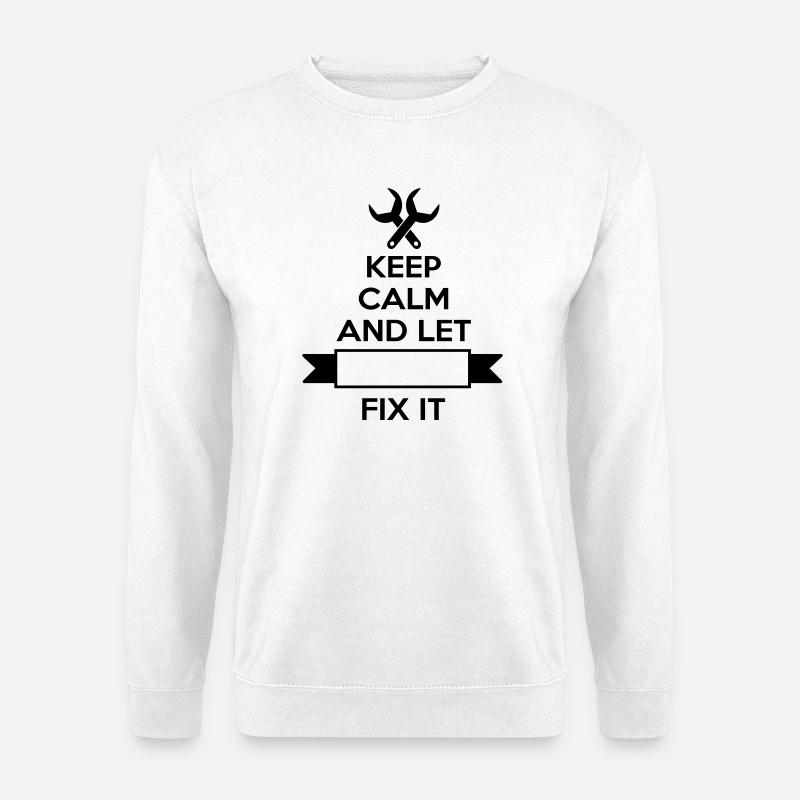 Mechaniker - Unisex Pullover - Weiß
