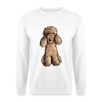 Süßer Pudel - Unisex Pullover - Weiß - Vorne