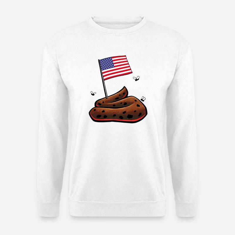 USA Haufen - Unisex Pullover - Weiß