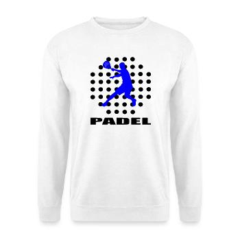 Padel | - Unisex Pullover - Weiß - Vorne