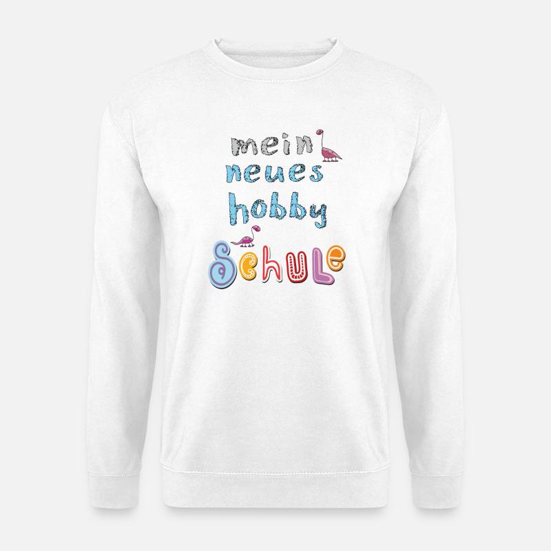 Schule Schulkind - Unisex Pullover - Weiß