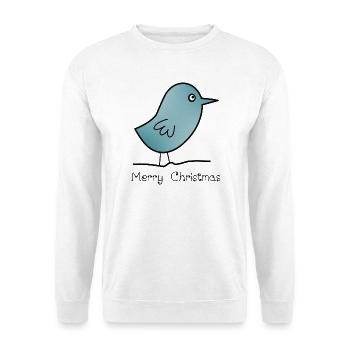 CHRISTMAS. MERRY CHRISTMAS. MERRY CHRISTMAS. NEW YEAR’S DAY - Unisex Sweatshirt - white - Front