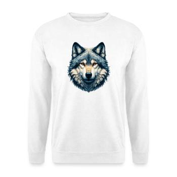 Wolf - Unisex Sweatshirt - white - Front