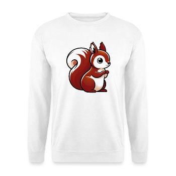 Squirrel - Unisex Sweatshirt - white - Front