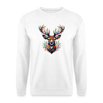 Deer - Unisex Sweatshirt - white - Front