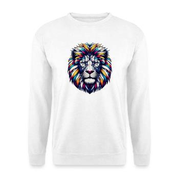 Lion - Unisex Sweatshirt - white - Front