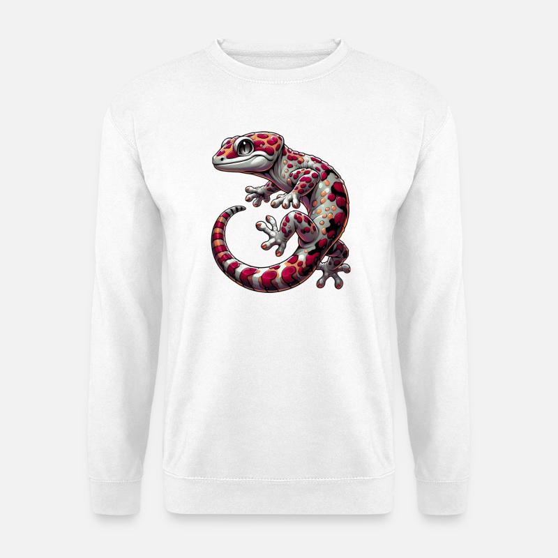 Gecko - Unisex Pullover - Weiß