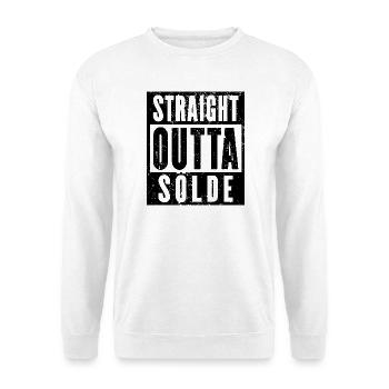 Sölde, Ruhrgebiet, Ruhrpott, echter Sölder - Unisex Pullover - Weiß - Vorne