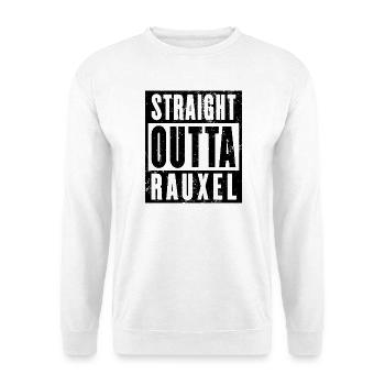 Rauxel, Ruhrgebiet, Ruhrpott, Castrop-Rauxel - Unisex Pullover - Weiß - Vorne