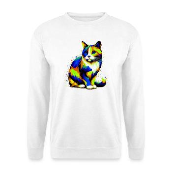 Cat - Unisex Sweatshirt - white - Front