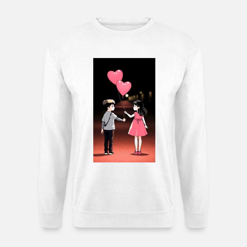 Hearts Delivery of Friendship - Unisex Pullover - Weiß