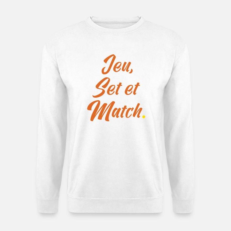 French Tennis - Unisex Pullover - Weiß