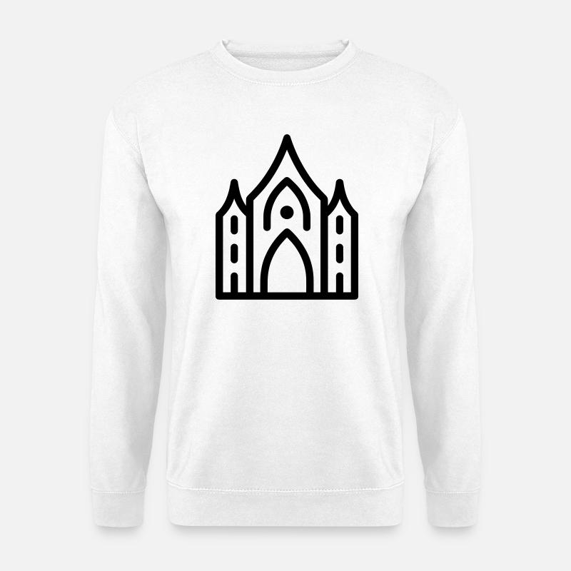 Kathedrale - Unisex Pullover - Weiß