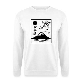 Katate Landscape - Unisex Sweatshirt - white - Front