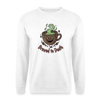 Brewed to Death - Unisex Sweatshirt - white - Front
