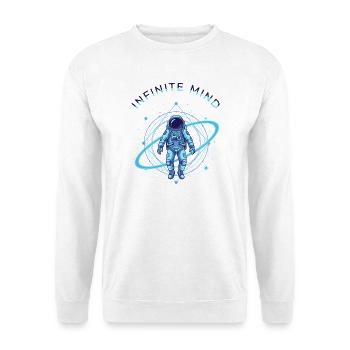 Unendlicher Geist - Unisex Pullover - Weiß - Vorne