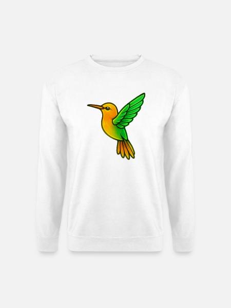 Hummingbird Bird - Unisex Sweatshirt - white