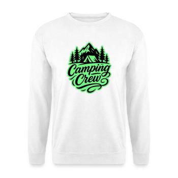 Camping Crew - Unisex Sweatshirt - white - Front