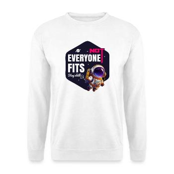 Tout le monde ne va pas Reste Chill - Sweat-shirt Unisexe - blanc - Devant