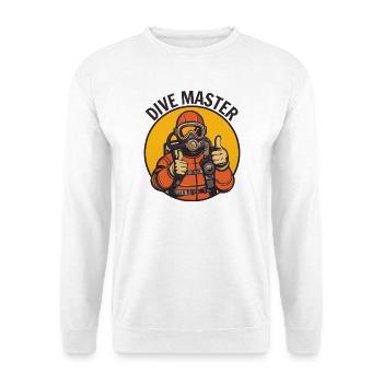 Tauchmeister-Taucher - Unisex Pullover - Weiß - Vorne