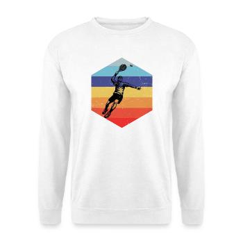 Padel perfect for every padel - Unisex Sweatshirt - white - Front