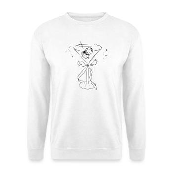 Hochzeitsvorglühen – JGA Party Motiv!! - Unisex Pullover - Weiß - Vorne