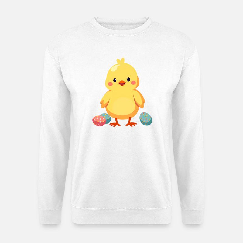 Chicks at Easter - Unisex Sweatshirt - white