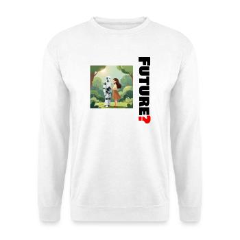 Future Friend in the Forest - Unisex Sweatshirt - white - Front