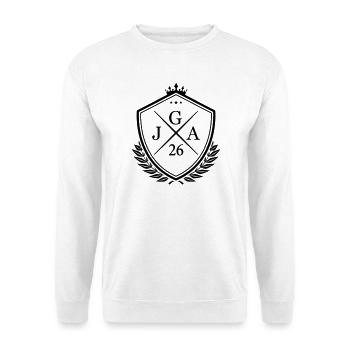 JGA 26 - Sweat-shirt Unisexe - blanc - Devant