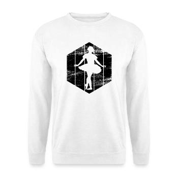 Ballet Girl - Unisex Sweatshirt - white - Front