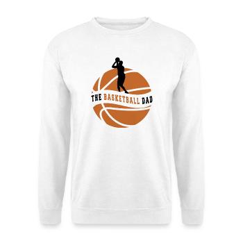 The Basketball Dad - Unisex Sweatshirt - white - Front