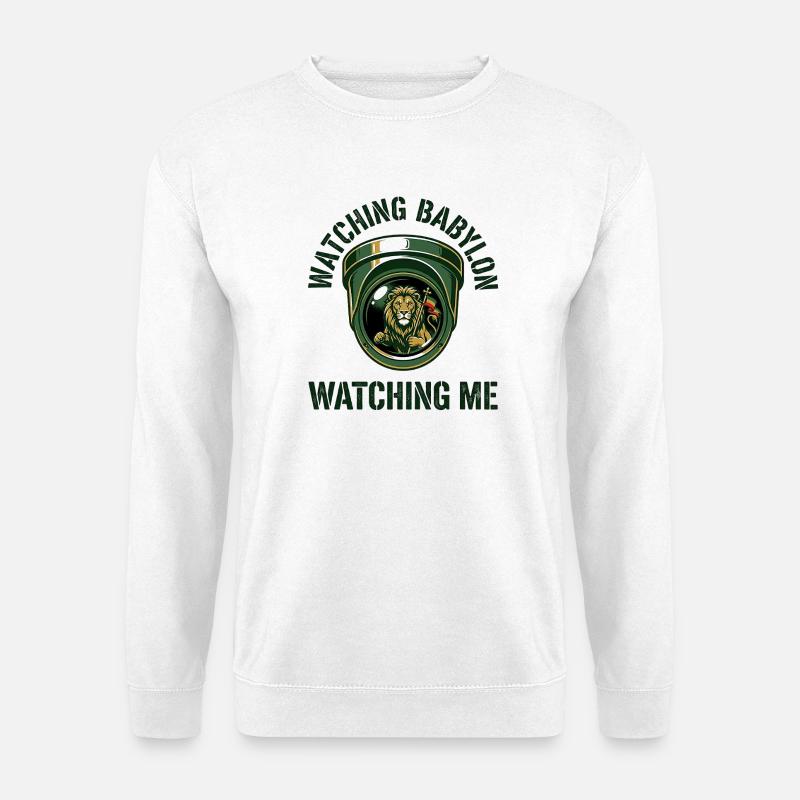 Babylon Watching - Unisex Sweatshirt - white