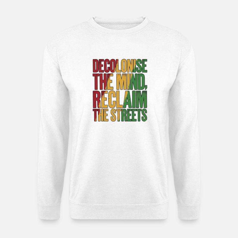 Decolonisation - Unisex Pullover - Weiß
