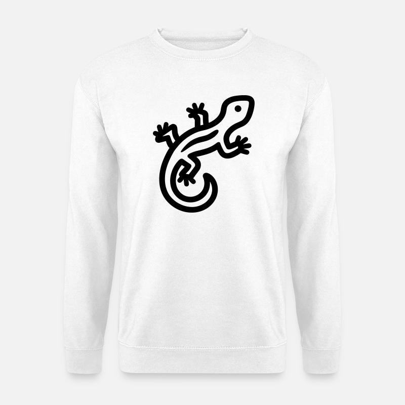 lizard - Unisex Sweatshirt - white