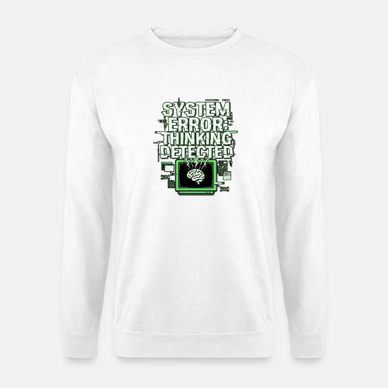 System Error - Unisex Pullover - Weiß