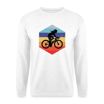 Road Cycling Gift for a Road Cyclist - Unisex Sweatshirt - white - Front