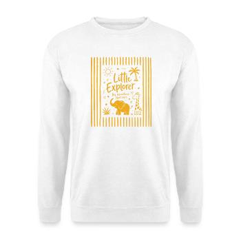 Kind Outfit Elefant - Unisex Pullover - Weiß - Vorne