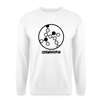 Chemikerin - Unisex Pullover - Weiß - Vorne